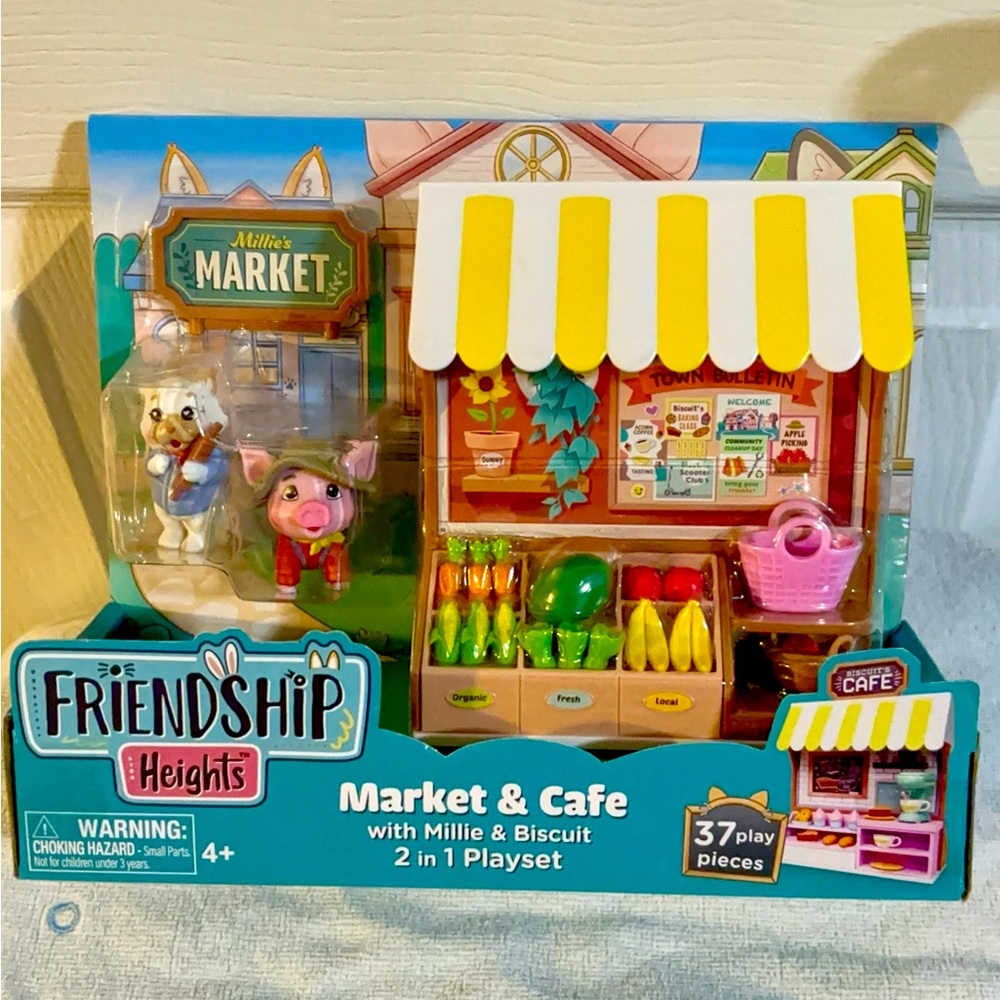 Friendship heights play set market and cafe